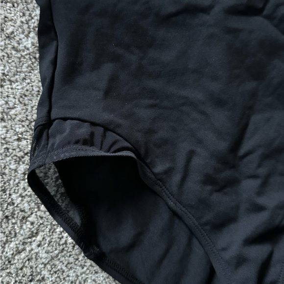 Russian Pointe black ballet mesh leotard size XS NEW - Picture 3 of 10